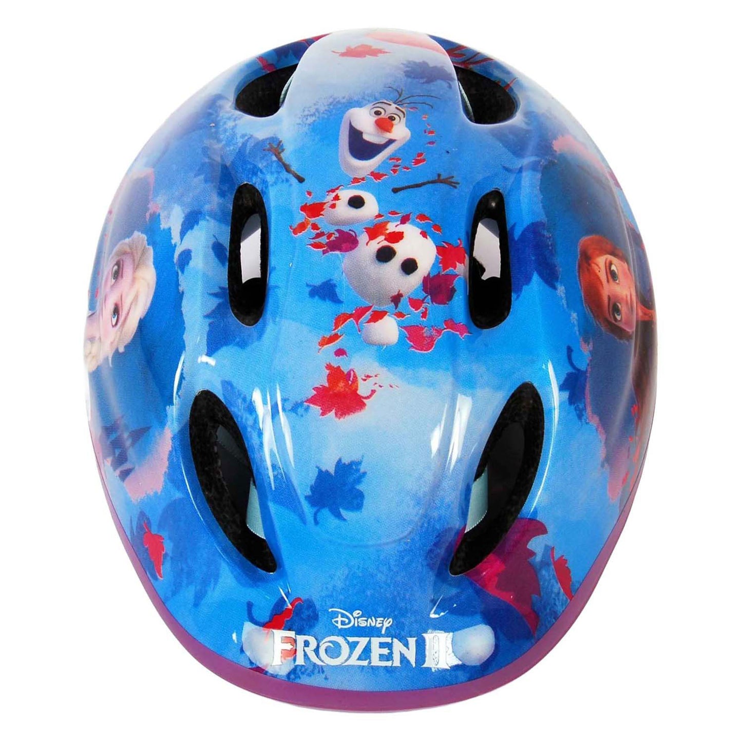 Disney Frozen Bicycle Skate Helm Blue Pink Größe 51-55 cm