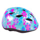 Volare Children's Bicycle Helm XS Blue Pink Blumen 47-51 cm extra kleines Modell