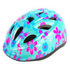 Volare Children's Bicycle Helm XS Blue Pink Blumen 47-51 cm extra kleines Modell