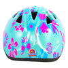 Volare Children's Bicycle Helm XS Blue Pink Blumen 47-51 cm extra kleines Modell