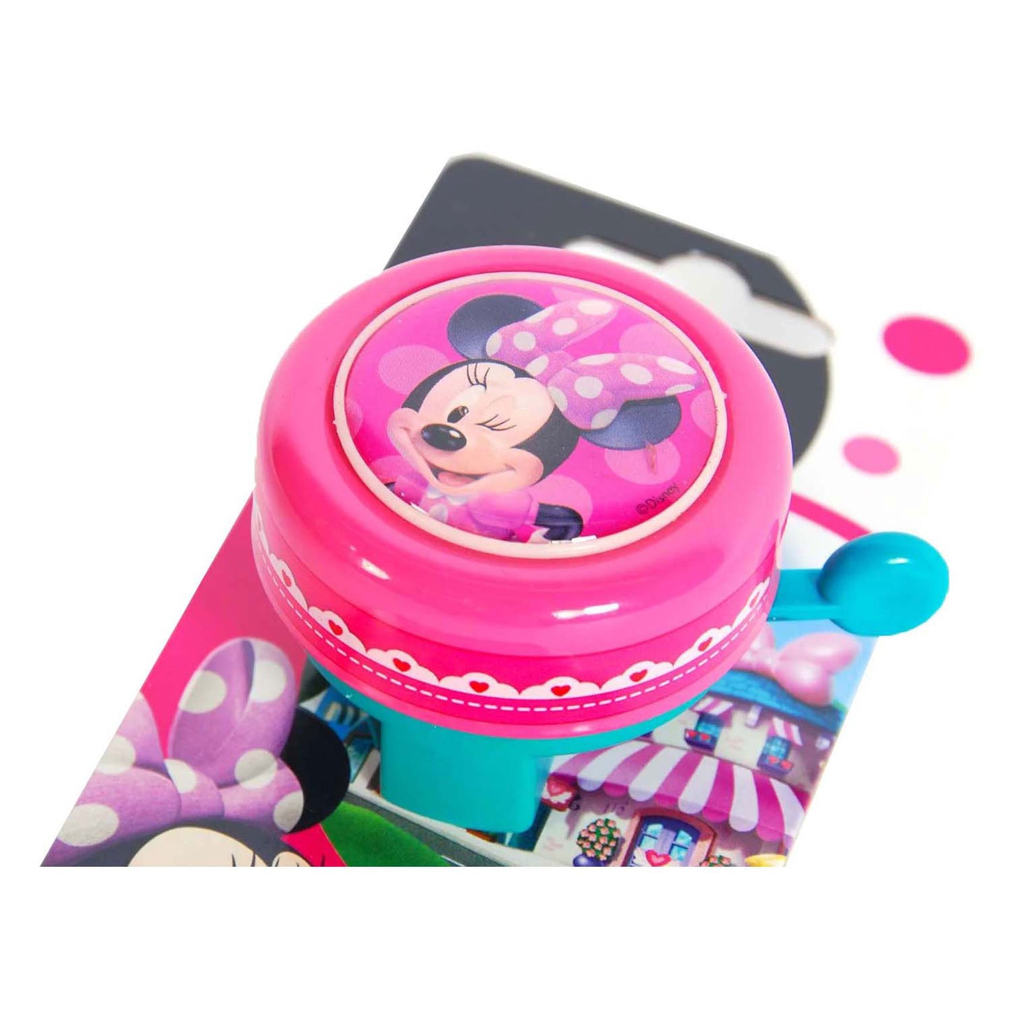 Fahrradklingel Minnie Mouse rosa 54 mm