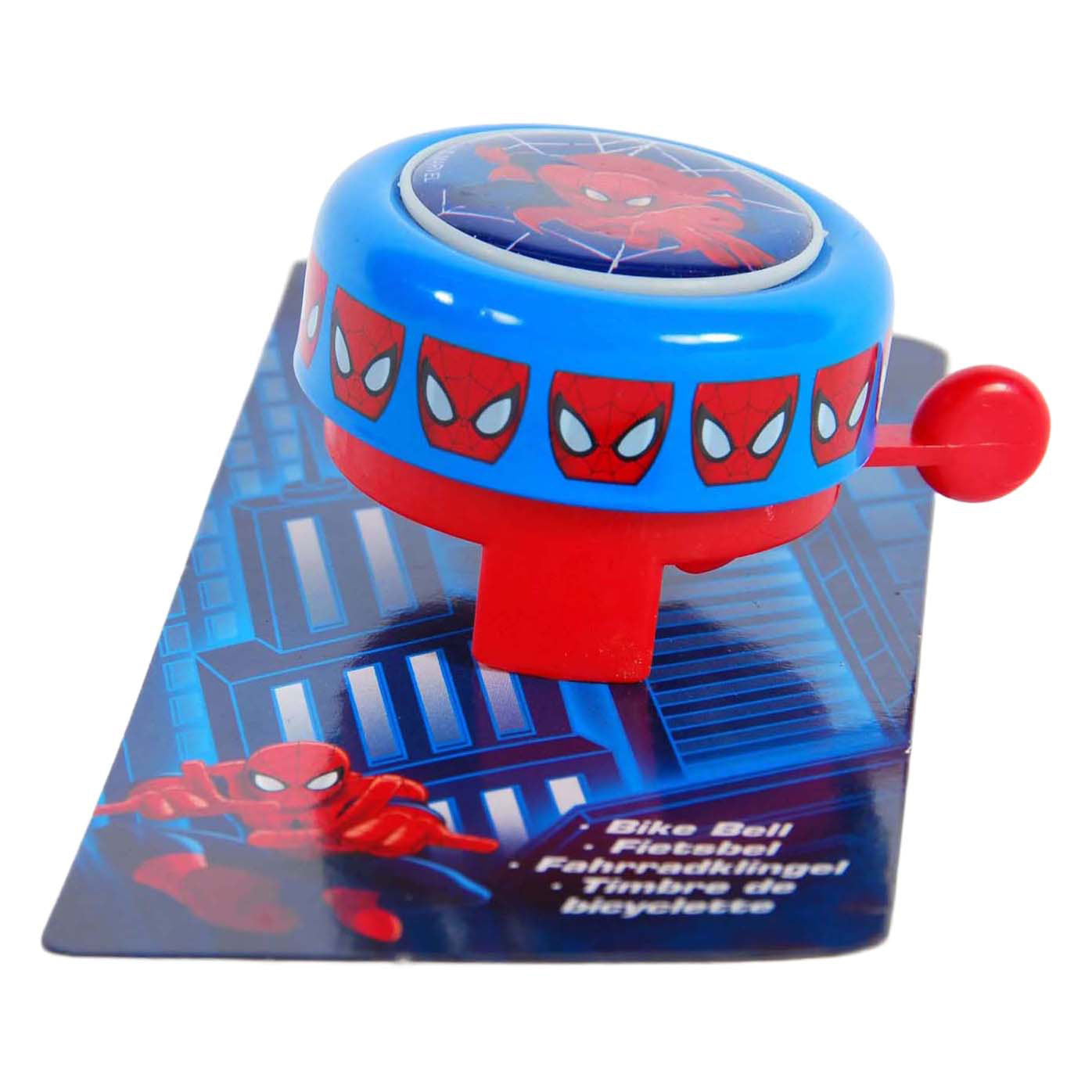 Fahrradglocke Spider-Man Blue Red 54 mm
