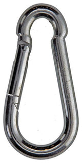 Mack 1008437 - 1 Karabiner + Feder 8 x 80mm verzinkt | 10 Stück - afbeelding 1