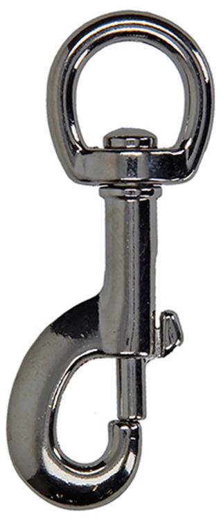 Mack 1008476 - 1 Karabinerhaken 16 x 89mm vernickelt | 10 Stück