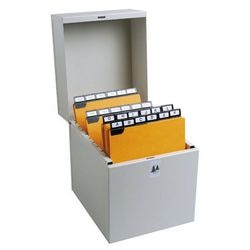 Karteikarte Exacompta 54712e grau