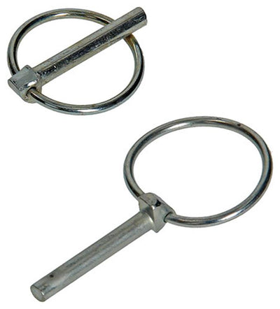 Mack 1008536 - 2 klappbare Sicherungsstifte 6mm verzinkt | 10 Stück