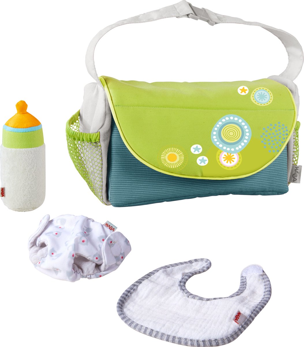 Haba Puppenwickeltasche - Sommerwiese