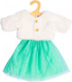 Puppenjacke Plüsch mit Rock, 35-45 cm