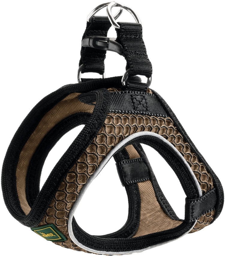 Hunter Geschirr Hilo Comfort braun – Hundegeschirr – XS S 37–42 40–46 cm