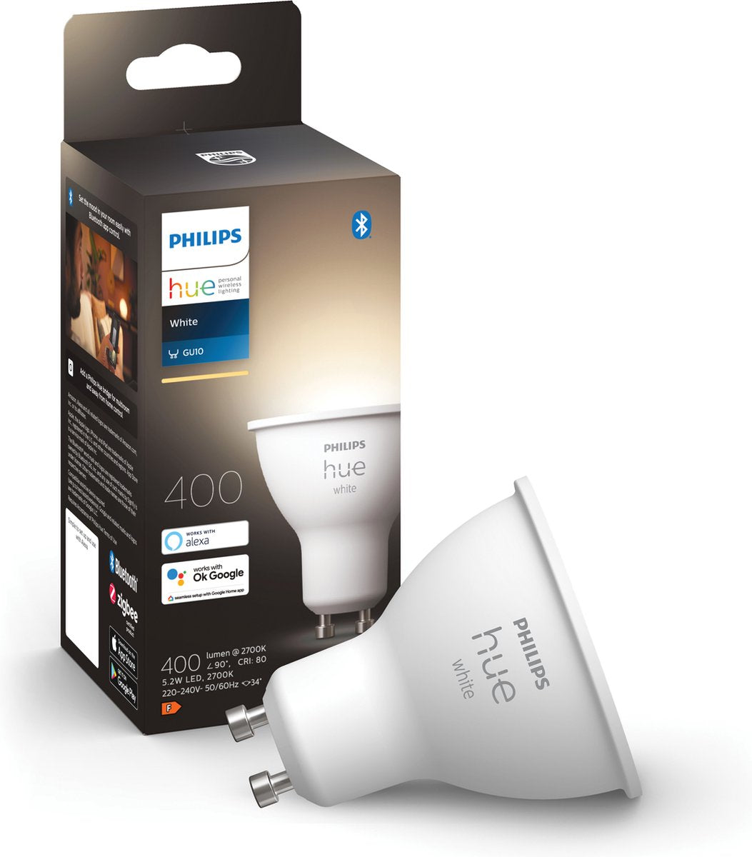 Philips Hue Spot – warmweißes Licht – 1 Packung – GU10