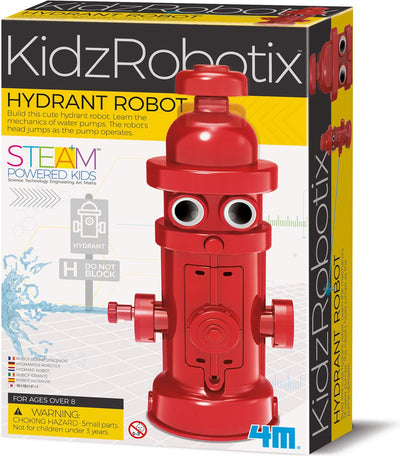 4 m Wissenschaft und Spiele – Bauen Sie Ihren eigenen Hydranten – Baukastenmechanik – Kidzrobotix – 8+