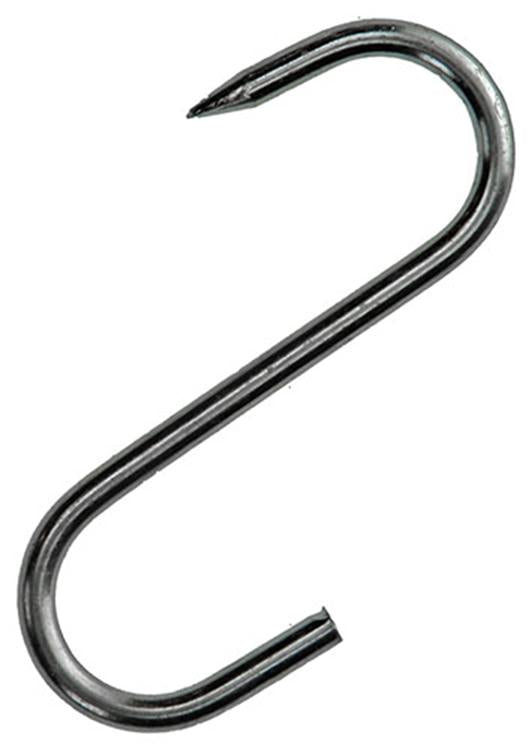 Mack 1008564 – 3 verzinnte Fleischhaken 3,9 x 80 mm | 10 Stück