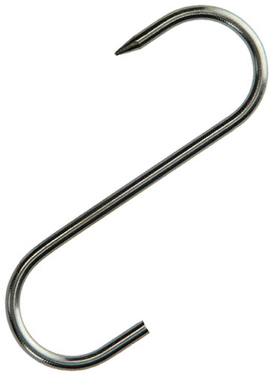 Mack 1008566 – 2 verzinnte Fleischhaken 5,2 x 140 mm | 10 Stück