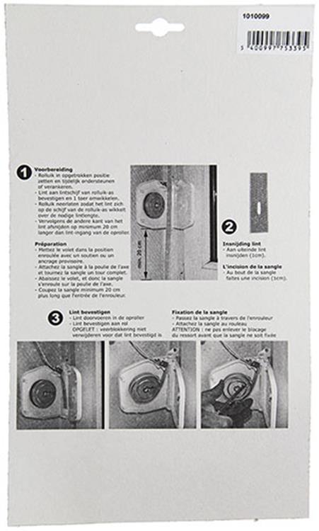 Mack 1010099 - 1 Bandwickler ausrichtbare Stange braun 6m 22mm | 5 Stück