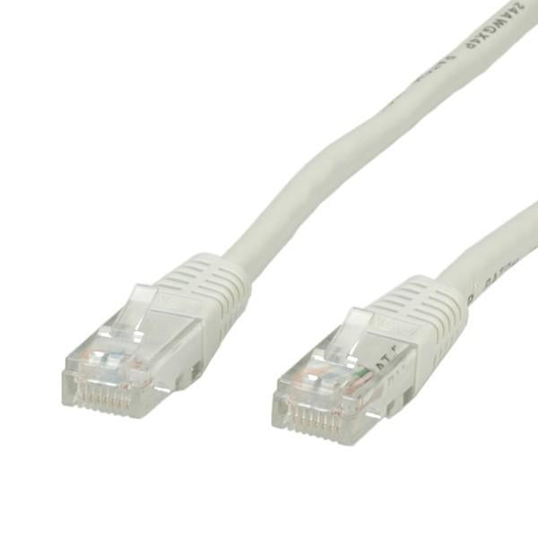 Adj Adj 310-00045 Cat6e Networking Cable, RJ45, UTP, ungebildet, 5m, weiß