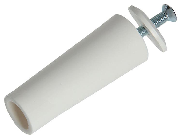 Mack 1010112 – 2 weiße Anstoßkappen 60 mm | 10 Stück
