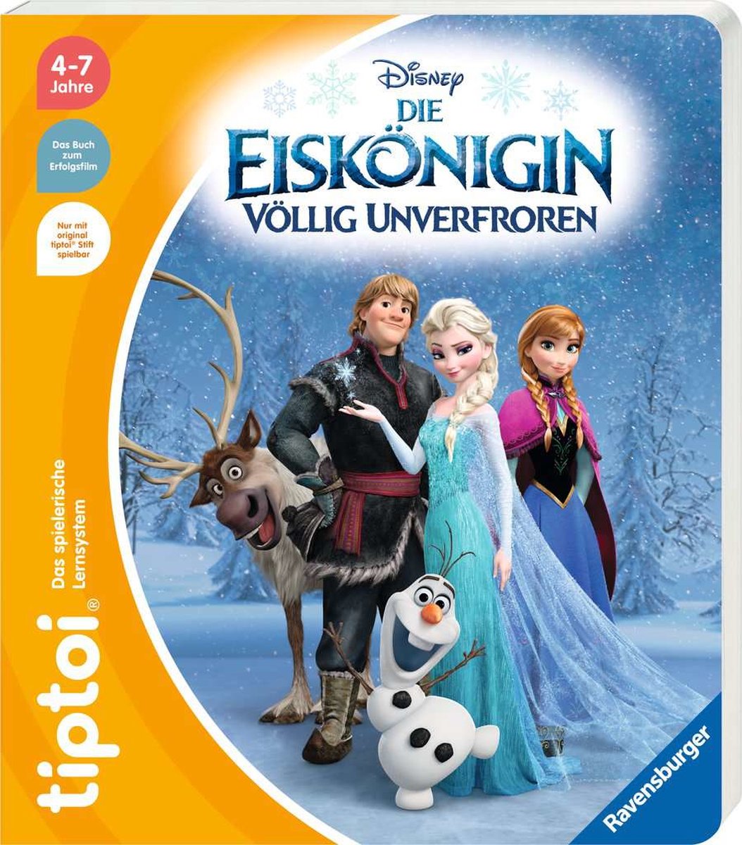 Tiptoi® die Eiskönigin – komplett unbemalt