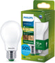 Philips LED Ultraeffiziente LED-Lampe von Philips – 60 W – E14-Fassung – warmweißes Licht: 2700 K – klares Glas – P45-Kugellampe – lange Lebensdauer