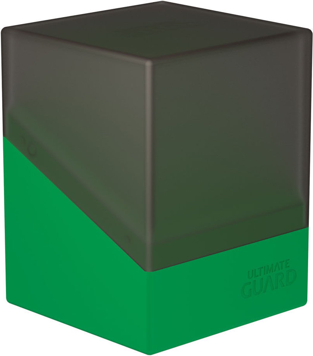 Ultimate Guard Boulder 100+ Synergie – schwarze grüne Kartenboxen