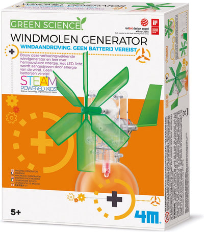 4m KidzLabs Green Science-do-it-yourself Windmühle