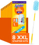 Swiffer Duster XXL Kit Original – 8 x (1 Griff + 2 Nachfüllungen)