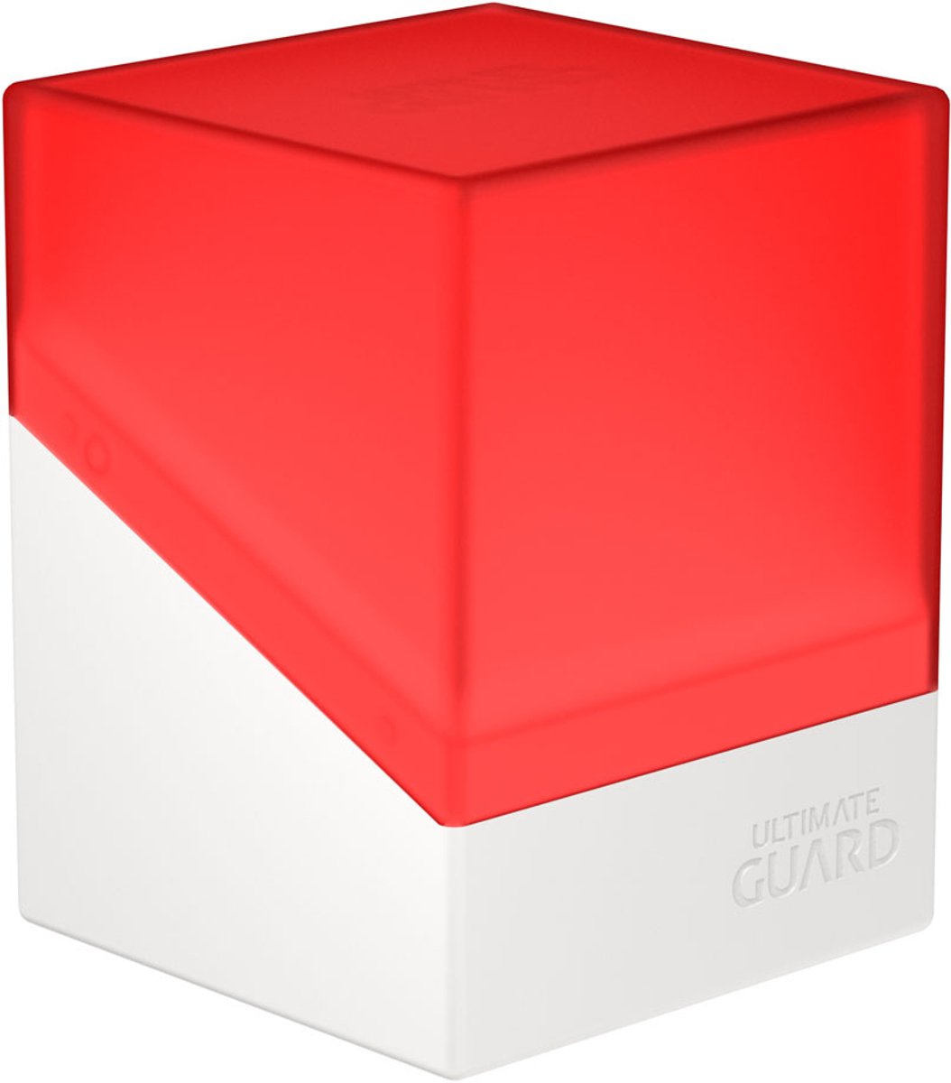 Ultimate Guard Boulder 100+ Synergie – rot-weiße Kartenboxen