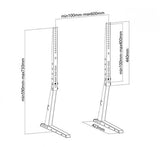 Neomounts Neomounts FPMA-D1240BLACH Flatscreen Bureauseun bis 70, 35 kg, 100x100 600x400 mm, - afbeelding 2