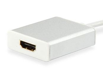 Ausrüstungsausrüstung 133452 USB -Typ -C -Mann zum HDMI -weiblichen Adapter, 15 cm