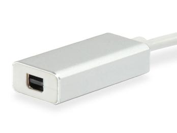 Ausrüstungsausrüstung 133457 USB -Typ -C -Mann zum Mini -Displayportport weiblicher Adapter, 15 cm