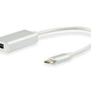 Ausrüstungsausrüstung 133457 USB -Typ -C -Mann zum Mini -Displayportport weiblicher Adapter, 15 cm