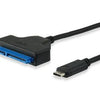 Ausrüstungsausrüstung 133456 USB -Typ -C -Männchen zum SATA -Male -Adapter, 50 cm