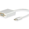 Ausrüstungsausrüstung 133451 USB Typ C Männlich an HD15 VGA Female Adapter, 15 cm