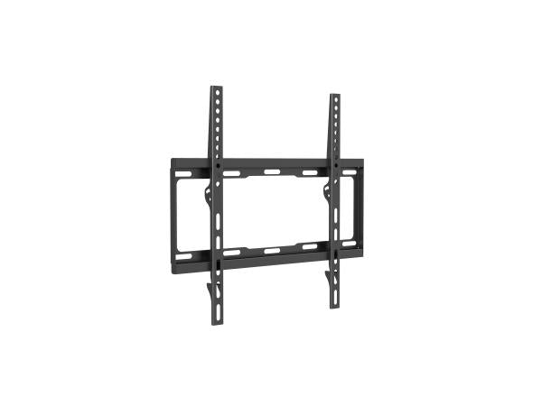Ausrüstungsausrüstung 650310 Feste TV -Wandmontagehalterung [1x, 40 kg, 3255, 200x200 mm, 400x400 mm, schwarz]