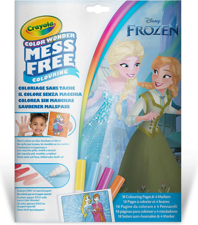 Crayola – Farbwunder – Malbuch – Disney Frozen – Malseiten und Marker