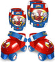 Stempel - Spidey Roller Skates Verstellbarer Rotblau Größe 23-27