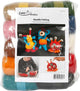 Creativ Firmengruppe Set Nadelfilzen, verschiedene Farben, 1 Set