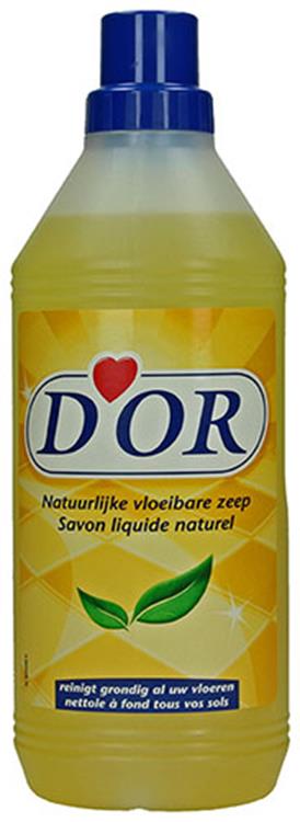 D'or 1001925 - natürliche Flüssigseife 1l | 4 Stück