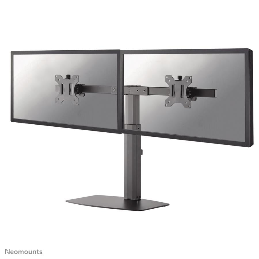 Neomounts Neomounts FPMA-D865DBLACH Flatscreen Bureauseun, 2x 10-27, 12 kg, 35 46 cm, 75x75 100x
