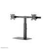 Neomounts Neomounts FPMA-D865DBLACH Flatscreen Bureauseun, 2x 10-27, 12 kg, 35 46 cm, 75x75 100x