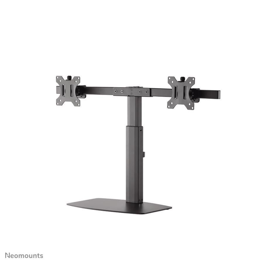 Neomounts Neomounts FPMA-D865DBLACH Flatscreen Bureauseun, 2x 10-27, 12 kg, 35 46 cm, 75x75 100x