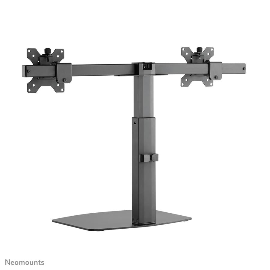 Neomounts Neomounts FPMA-D865DBLACH Flatscreen Bureauseun, 2x 10-27, 12 kg, 35 46 cm, 75x75 100x