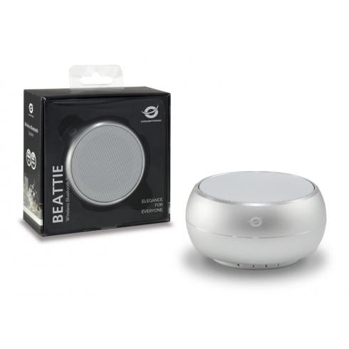 Concepttronic Concepttronic Beattie 01s Wireless Bluetooth-Lautsprecher, Micro-USB, 3W, 150 20000 Hz, Silber