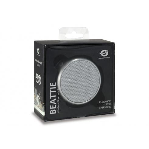 Concepttronic Concepttronic Beattie 01s Wireless Bluetooth-Lautsprecher, Micro-USB, 3W, 150 20000 Hz, Silber