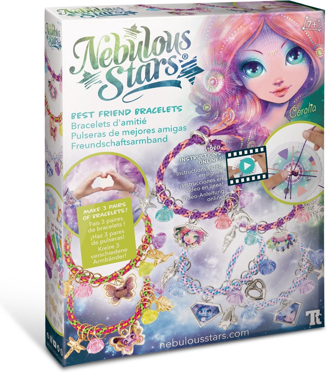 Nebulöse Sterne - Freundschaftsarmbänder - Freundschaftsarmbänder - Armbänder - Schmuck - Basteln