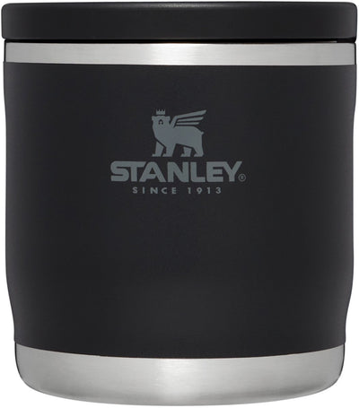 Stanley Adventure To-Go Thermos-Lunchbox 350 ml – 4 Stunden heiß – 4 Stunden kalt – auslaufsicherer Lebensmittelbehälter – einfaches Befüllen und Reinigen – BPA-frei – Schwarz