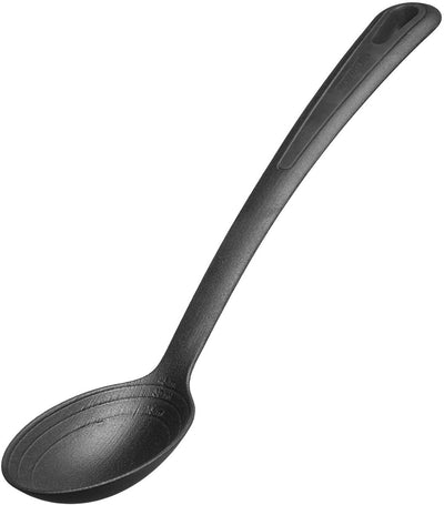 Westmark Gemüselöffel, hitzebeständig bis 270 °C, extra tiefer Löffelkopf, mit Innenskalierung: 15, 30 und 45 ml, Kunststoff, Sanft-Plus, schwarz, 28612275