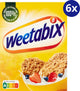 Weetabix Original - 6x 430 Gramm - Vollkorn-Getreideflocken - Nutriscore A - reich an Ballaststoffen