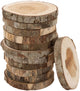 Farbfärben unverarbeitete Holzscheiben 8-10 cm, 12st.