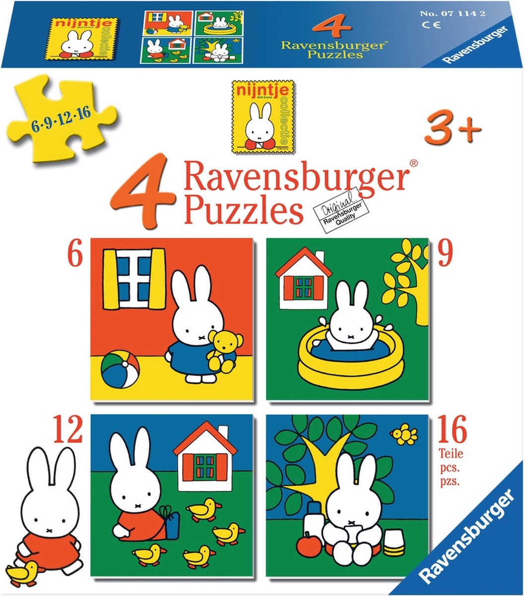 Ravensburger Puzzle 6+9+12+16 Teile
