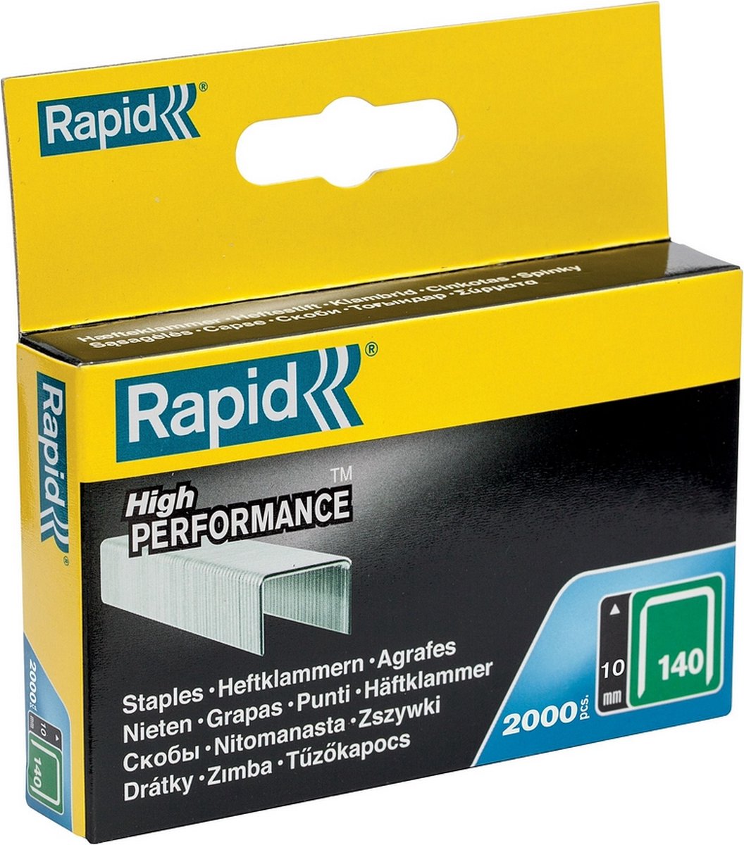 Rapid - Heftklammern Typ 140 - 10 mm 2000 Stück 11910731